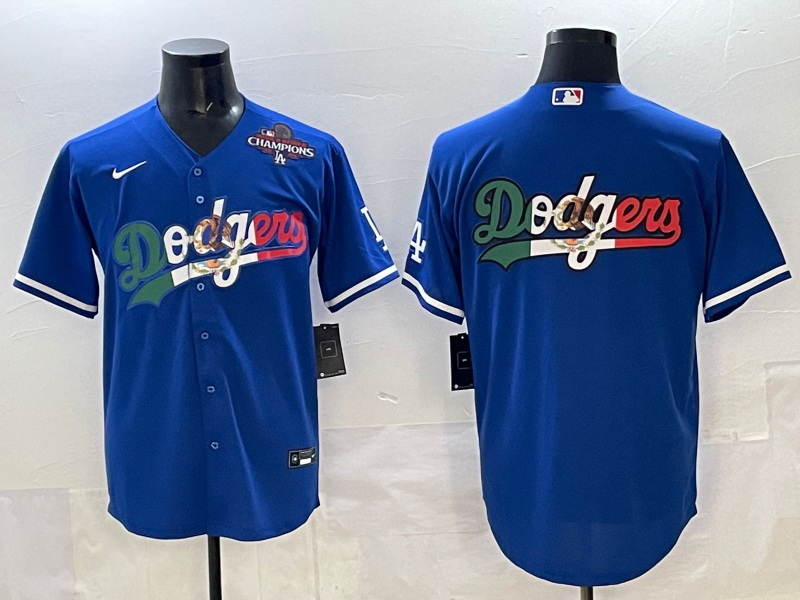 Men Los Angeles Dodgers blank blue Nike 2025 MLB All Star Jersey 0026